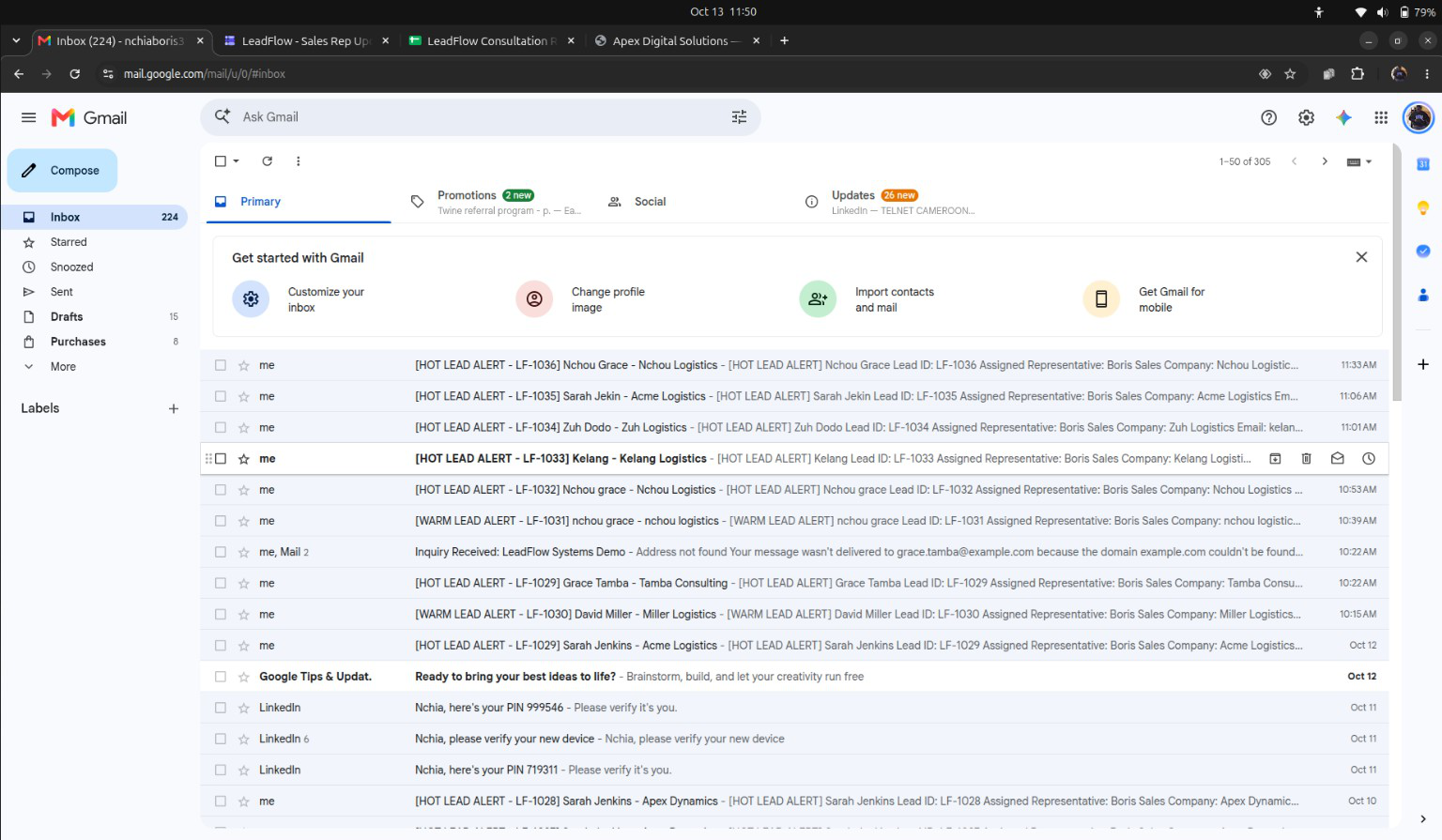 Client Intake Interface